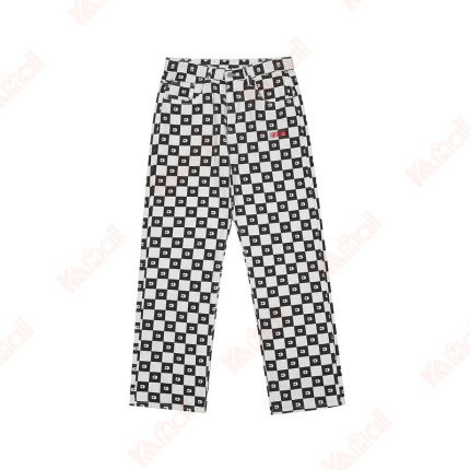 plaid jeans mens